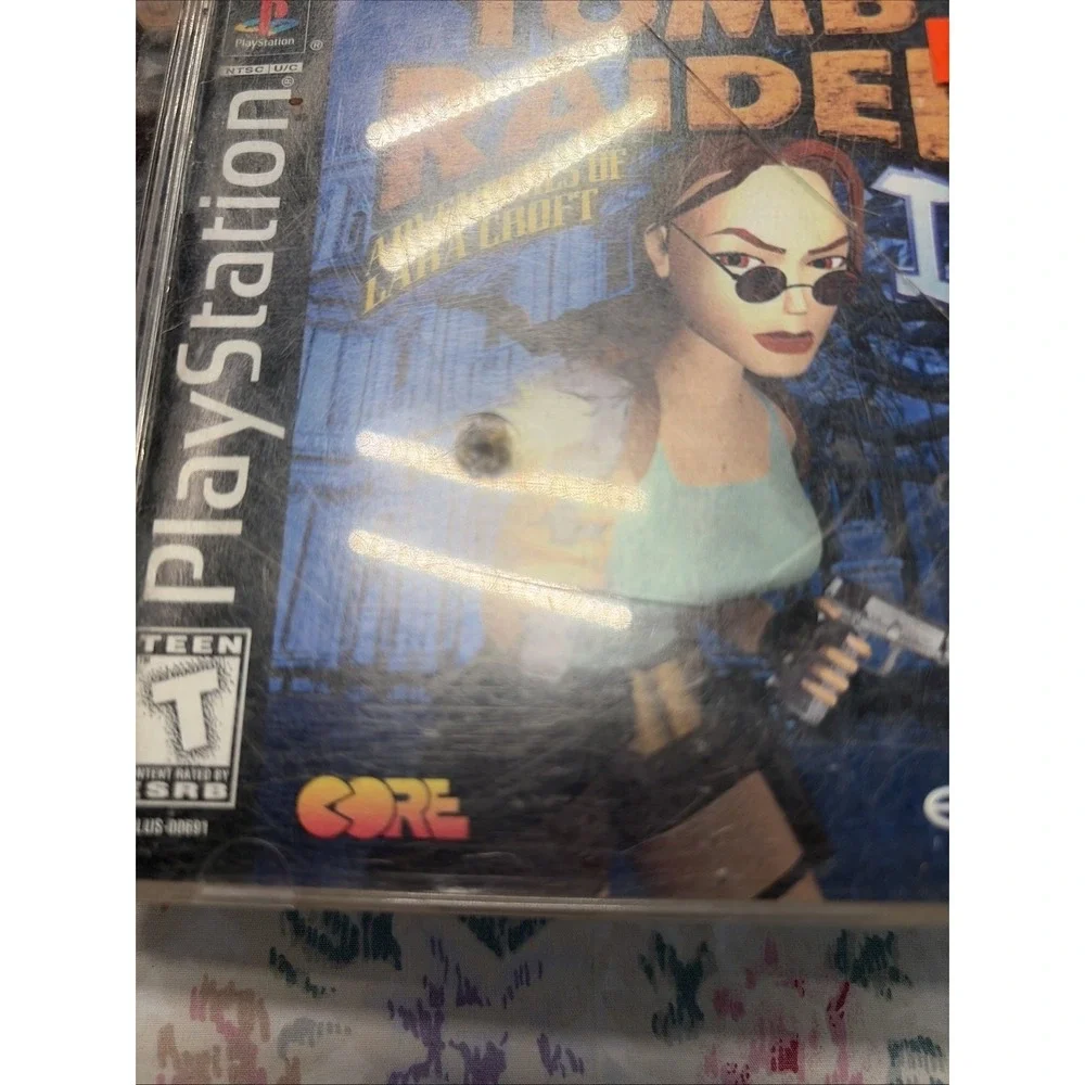 Playstation Video Game Tomb Raider III Adventures‎ of Lara Croft Complete